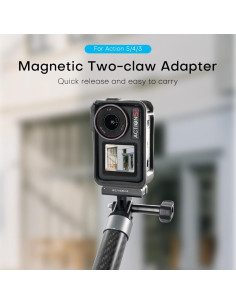 Soporte de Liberación Rápida REYGEAK para DJI OSMO Action 5 Pro/4/3 - 2 Piezas 2