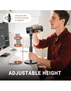 Soporte de Micrófono de Escritorio FIFINE BS1 Ajustable Metal 2