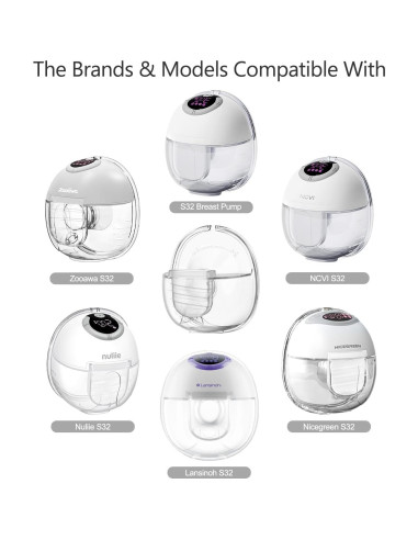 Accesorios Extractor de Leche Materna Gowing 24mm Portátil