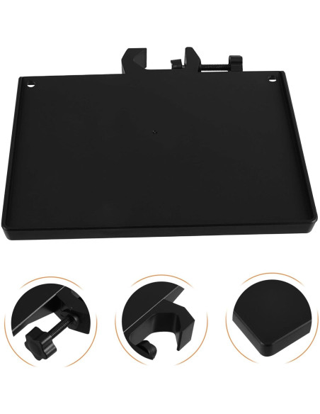 Soporte para Teléfono y Micrófono - 4 Piezas - Negro