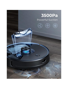 Aspiradora Robótica Laresar Clean CRV502 3500Pa con Mopa 2