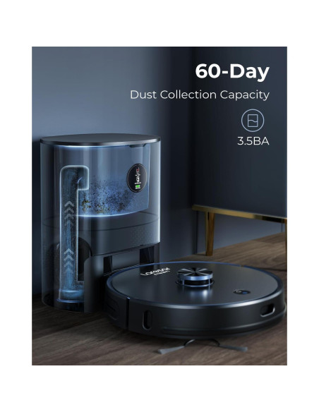 Aspiradora Robótica Laresar Clean CRV502 3500Pa con Mopa