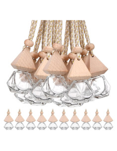 50 Botellas Difusoras de Coche Demissle Vidrio Transparente