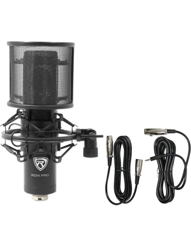 Paquete Streaming Juegos PC Rockville RCM PRO Micrófono Auriculares