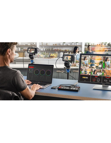 Conmutador de Transmisión en Vivo HDMI Blackmagic ATEM Mini Pro