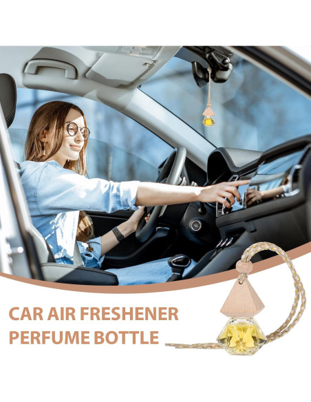 50 Botellas Difusoras de Coche Demissle Vidrio Transparente