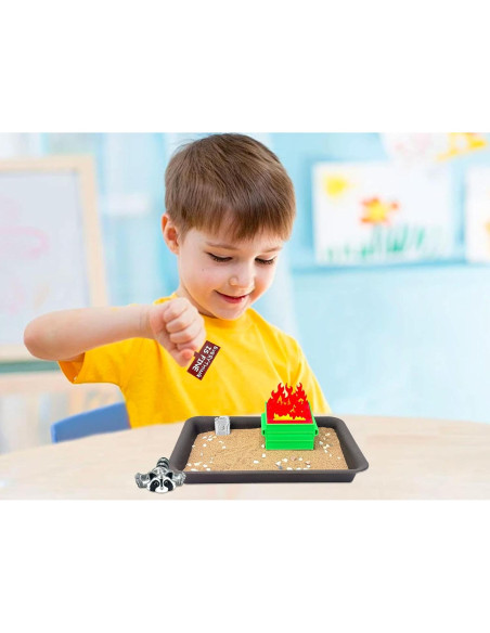 Kit Jardín Zen Mini Mapache Yxoiasg - Decoración de Oficina