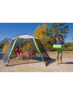 Casa de Pantalla Instantánea Coleman 15x13 Gris 2 Personas 2