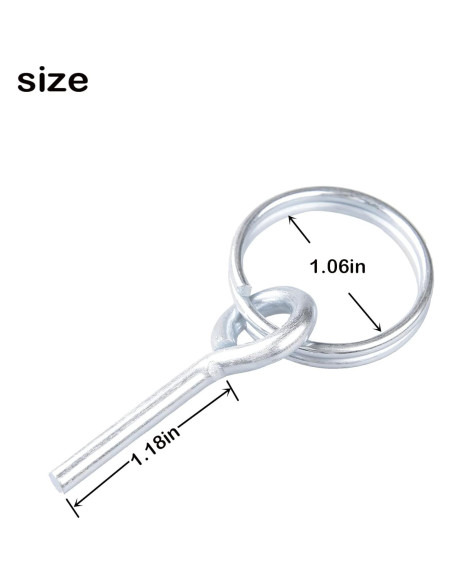 Kit de Reemplazo Anillos de Carpa Setaria Viridis - 5 Piezas