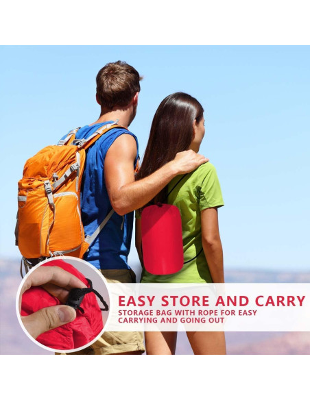 Saco de dormir PEAKTREND 3 estaciones impermeable 210x70cm