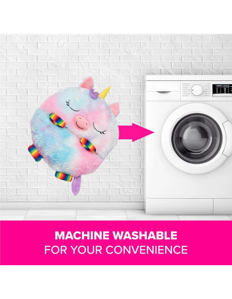 Happy Nappers Almohada y Saco de Sueño Mediano Unicornio 1.37m