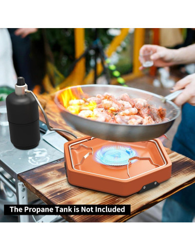 Estufa de Camping Cofiyard 1 Quemador Portátil 2.53 kW