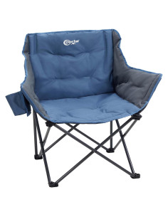 Silla de Camping Plegable Portal Extra Ancha 158.76 kg Azul
