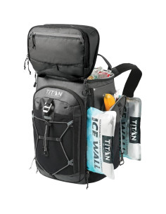 Cooler de Mochila Aislado Genérico 26 Latas Negro 2