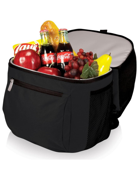 Mochila Enfriadora Aislada Picnic Time Zuma 20L Negra