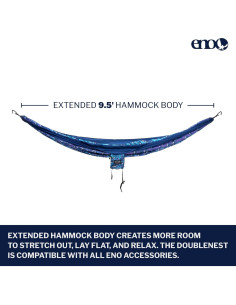 Hamaca SingleNest ENO con Sistema de Suspensión Atlas 2.9m 2