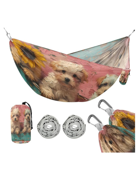 Hamaca de Camping Ligera Vigetue 149kg con Correas y Bolsa