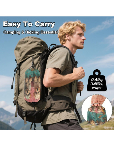 Hamaca de Camping Ligera Vigetue 149kg con Correas y Bolsa