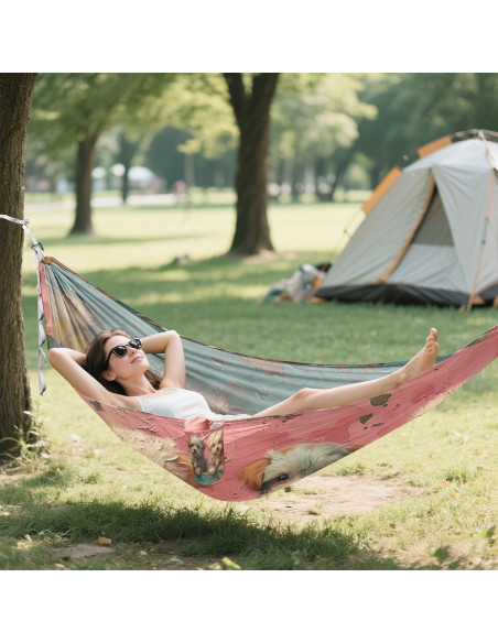 Hamaca de Camping Ligera Vigetue 149kg con Correas y Bolsa