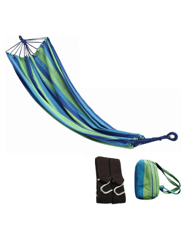 Hamaca Liudan de Algodón Individual 200x100 cm para Camping