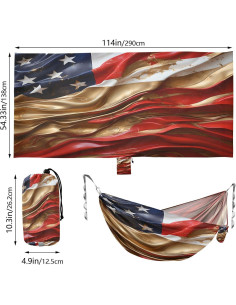 Hamaca de Camping Ligera Vigetue 150 kg con Correas y Bolsa 2