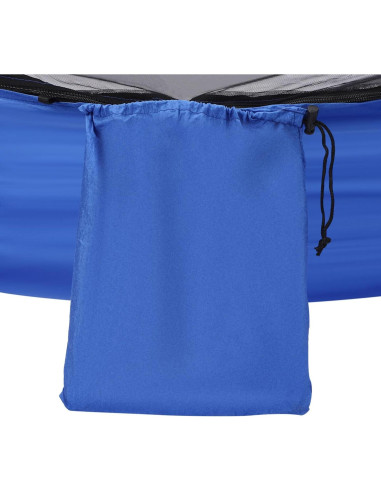 Hamaca de Camping LOHISHILO Azul 2.9x1.4m 200kg Resistente
