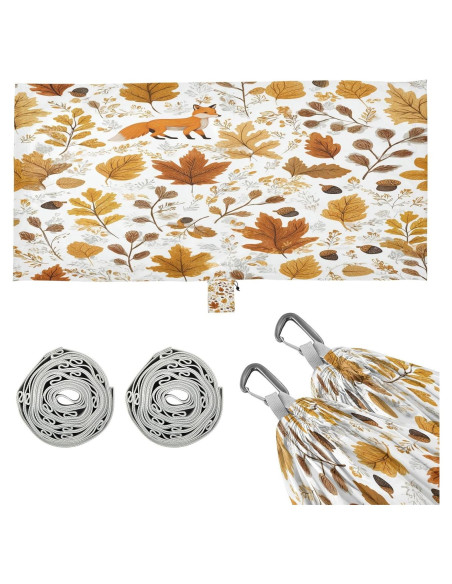 Hamaca de Camping Individual Pnyoin 290x138 cm 150 kg