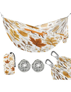 Hamaca de Camping Individual Pnyoin 290x138 cm 150 kg 2