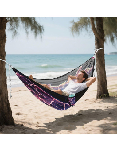 Hamaca de Camping Ligera Vigetue 149kg con Correas y Bolsa