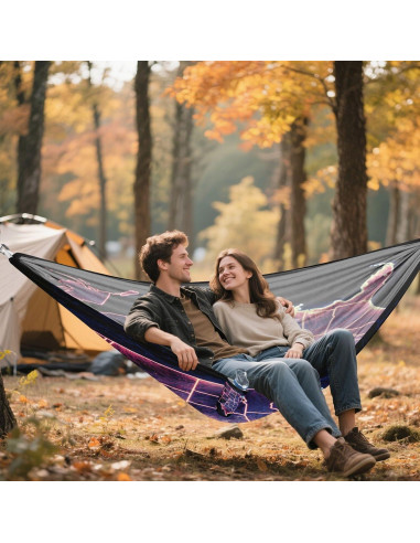 Hamaca de Camping Ligera Vigetue 149kg con Correas y Bolsa