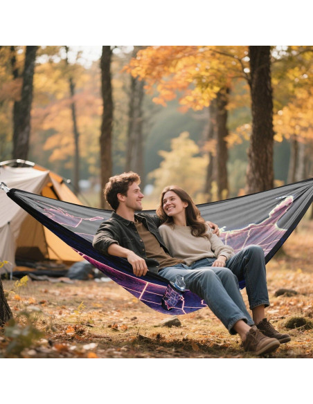 Hamaca de Camping Ligera Vigetue 149kg con Correas y Bolsa
