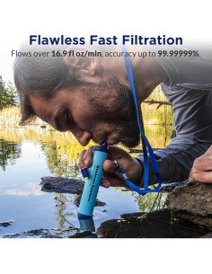 Filtro de Agua Portátil Membrane Solutions 5 Etapas 6L Azul 2