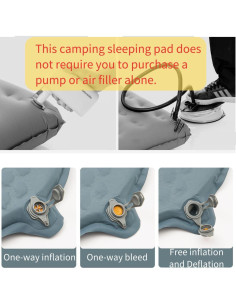 Colchón Autoinflable Naturehike 185x55 cm Ligero y Plegable 2
