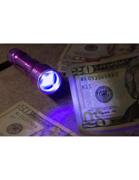 Linterna Frontal LED Blanca y Luz Negra SE ES-UV395-2 Linterna Frontal LED Blanca y Luz Negra SE ES-UV395-2