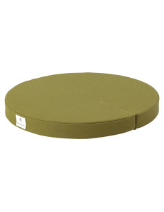 Cojín de Lounge Snow Peak Verde Plegable para Camping 49.5x26.7cm