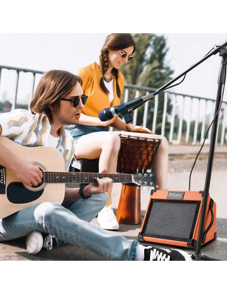 Amplificador Acústico Bluetooth COOLMUSIC AC20 20W 2 Canales