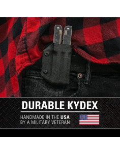 Funda Kydex Clip & Carry para Victorinox Swisstool - Negro 2