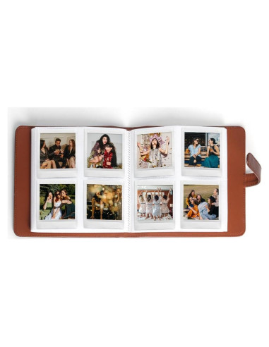 Álbum de Fotos 288 Bolsillos Xaocaige Marrón para Instax