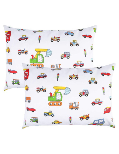 Funda de Almohada Infantil IBraFashion 100% Algodón 2 Piezas