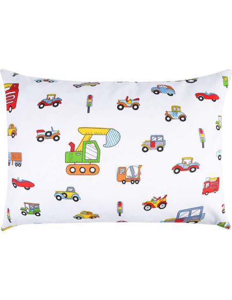 Funda de Almohada Infantil IBraFashion 100% Algodón 2 Piezas