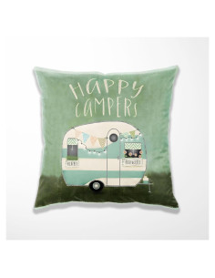 Funda de Almohada Decorativa TopXmai 45x45 cm Caravana Rústica