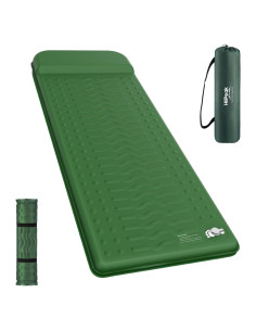 Almohadilla de Sueño Inflable HiiPeak CM09 Verde 76.7x27.7cm