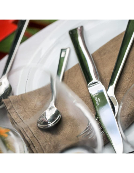 Juego de 4 Cubiertos Opinel Perpétue Acero Inoxidable Apto Lavavajillas