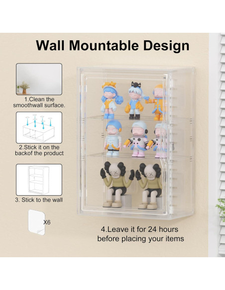 Caja de Exhibición Acrílica Millsten 35.6x26.9x14cm con Puerta Magnética Caja de Exhibición Acrílica Millsten 35.6x26.9x14cm con Puerta Magnética