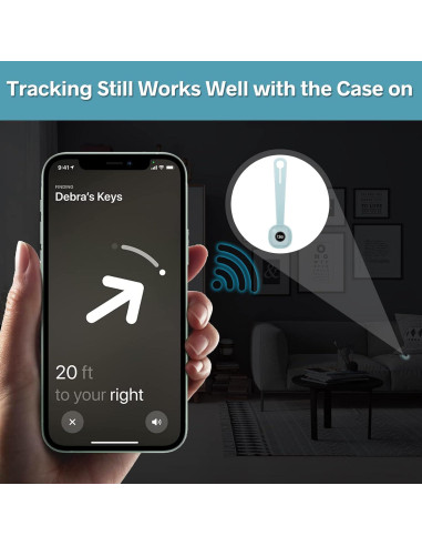 Funda de Silicona Fintie para Tile Mate (2022) - Azul Brillante