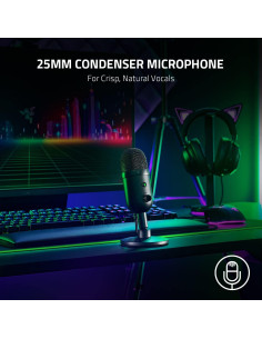 Micrófono USB Razer Seiren V2 X - Condensador 25mm Supercardioide 2