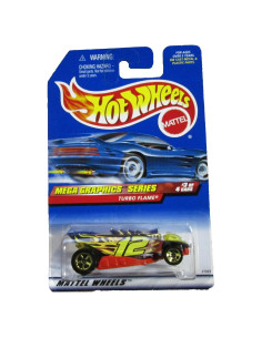 Coche Hot Wheels Mattel 1999 Turbo Llama Roja 1:64