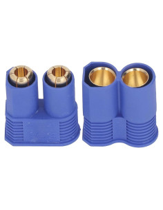 Kit de Conectores EC8 de Latón - 20 Macho, 20 Hembra, 10 Carcasas