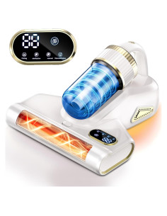 Aspiradora de Cama IYOFINE Inalámbrica con Luz UV y HEPA