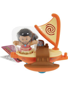 Flotador de Princesa Disney Moana en Barco Little People 2